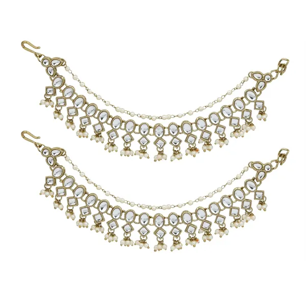 Kundan_&_Beads_Double_Layered_Ear_Chains