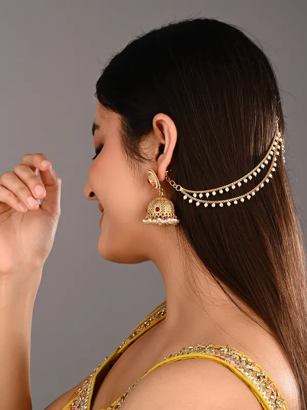Delicate_double_layered_Ear_chain