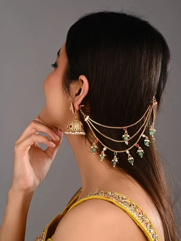 Opulent_Multistrand_Earchains_with_cluster_beads