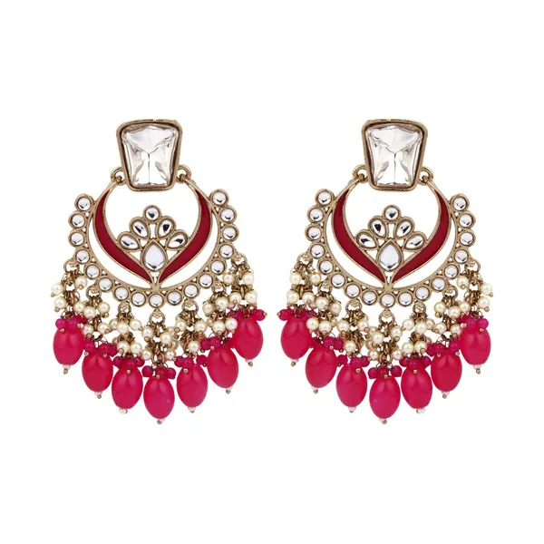 Stone_&_Pearl_Fringe_Statement_Chandbali_Earrings