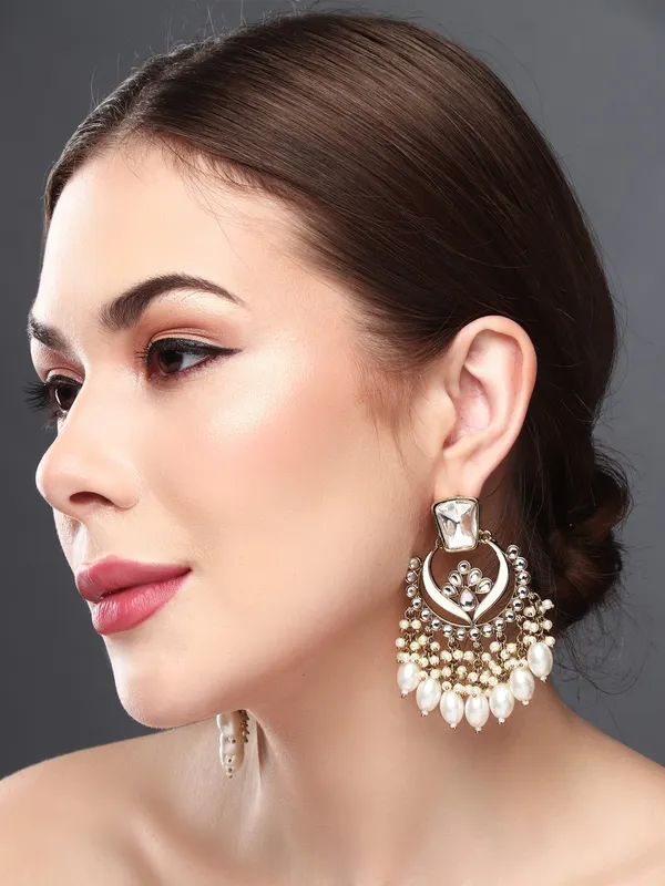 Stone_&_Pearl_Fringe_Statement_Chandbali_Earrings