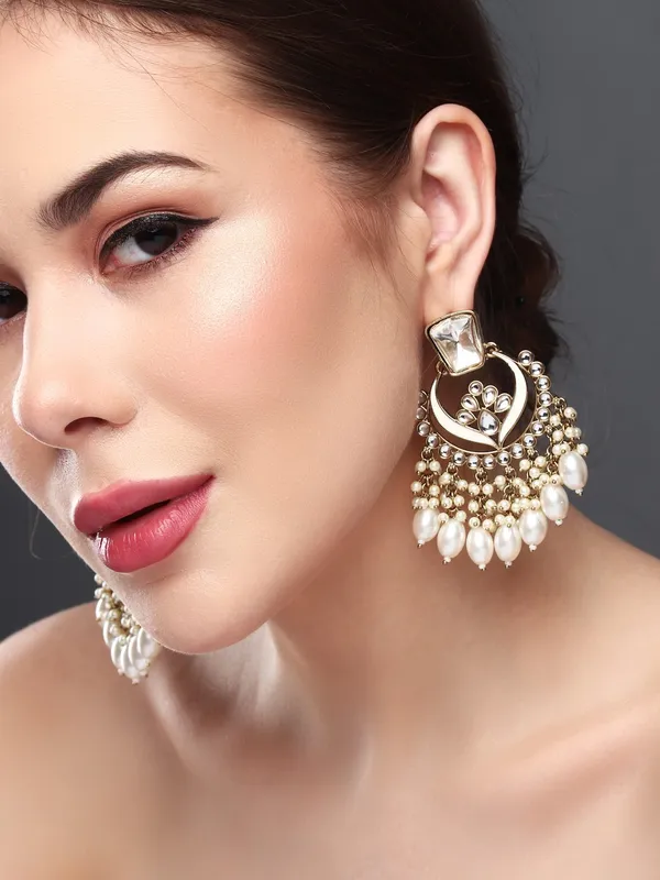 Stone_&_Pearl_Fringe_Statement_Chandbali_Earrings