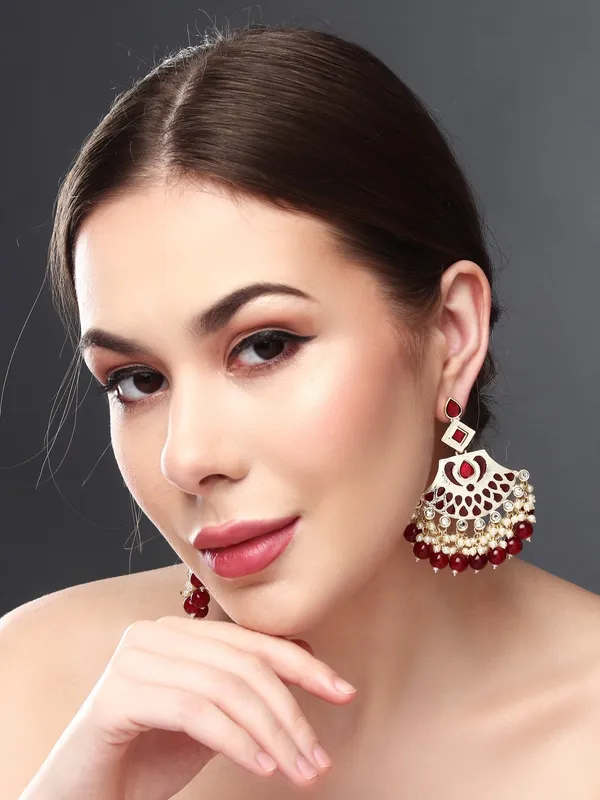 Enamelled_Stone_&_Pearl_Fringe_Statement_Earrings