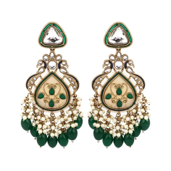 Kundan_Embellished_Pearl_Fringe_Earrings