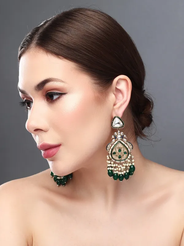 Kundan_Embellished_Pearl_Fringe_Earrings