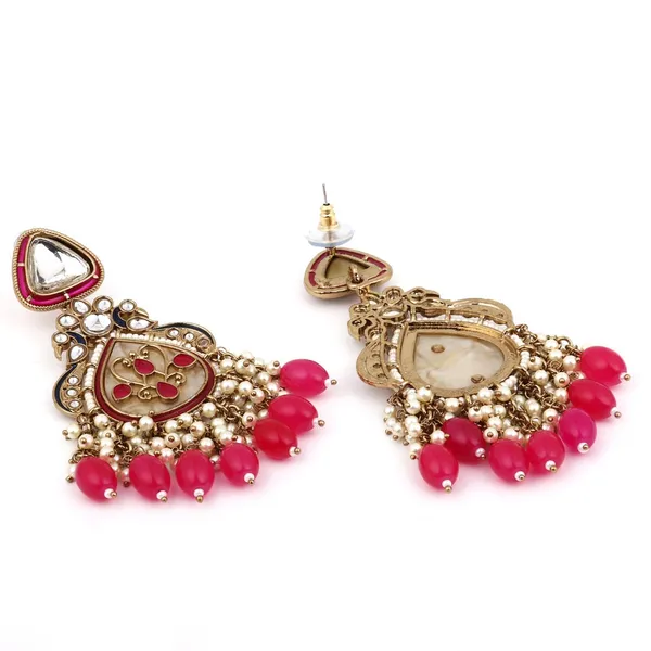 Kundan_Embellished_Pearl_Fringe_Earrings