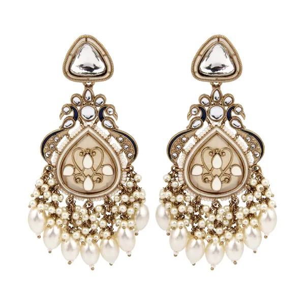 Kundan_Embellished_Pearl_Fringe_Earrings