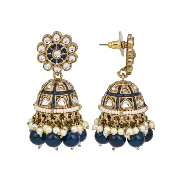 Floral_Kundan_Dome_Jhumka_Earrings