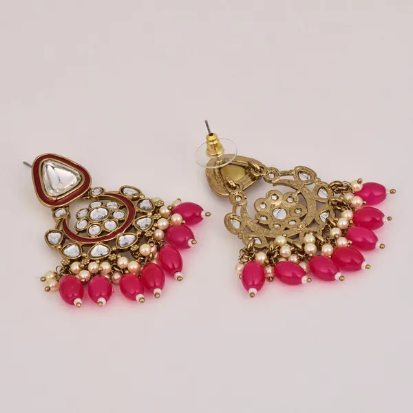 Kundan_Hoop_Pearl_Fringe_Earrings