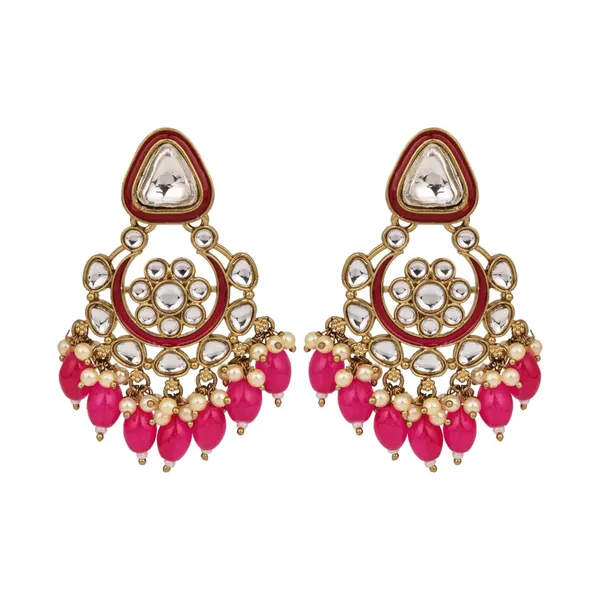 Kundan_Hoop_Pearl_Fringe_Earrings