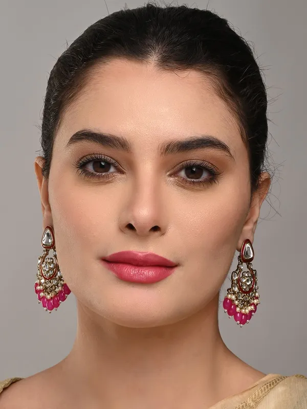 Kundan_Hoop_Pearl_Fringe_Earrings