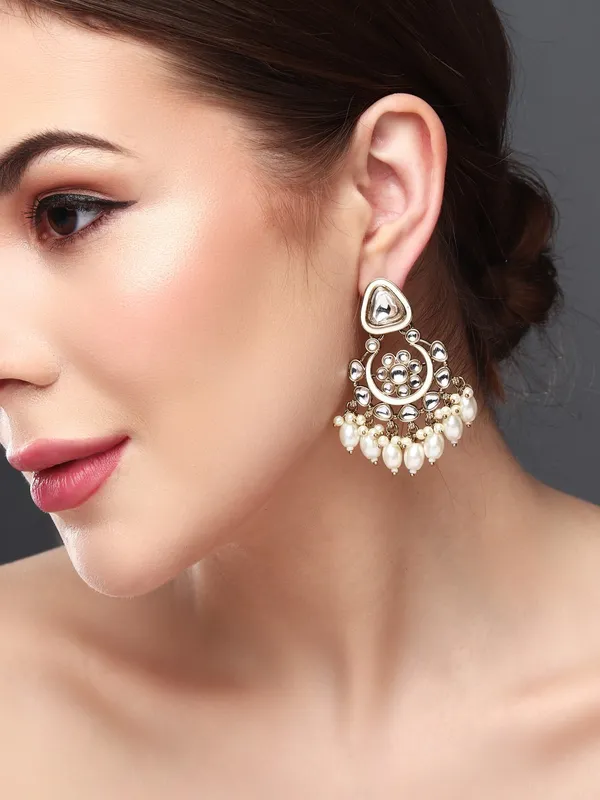 Kundan_Hoop_Pearl_Fringe_Earrings