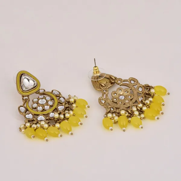 Kundan_Hoop_Pearl_Fringe_Earrings