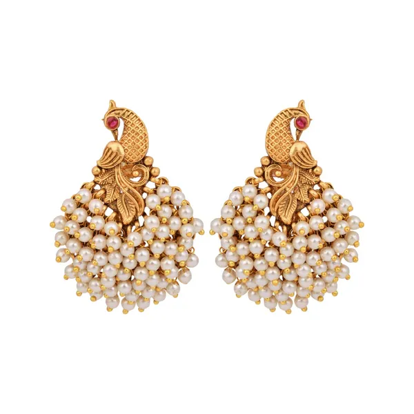 Temple-Style_Gold-Plated_Peacock_Stud_Earrings