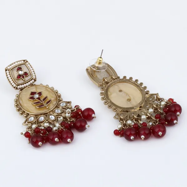 Contemporary_kundan,_MOP_&_Meenakari_Drop_Earring