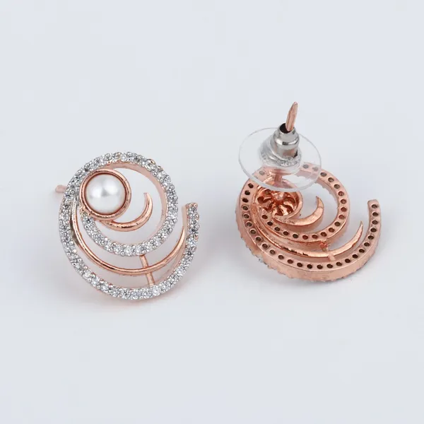 Rose_Gold_plated_Circular_Studs