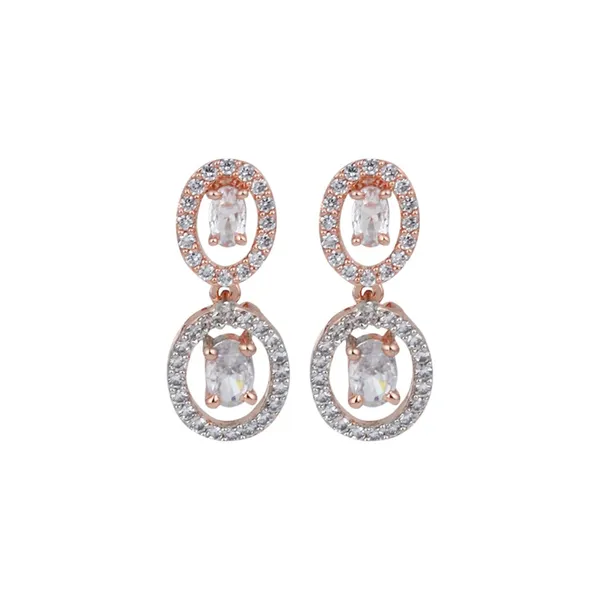 Rhodium__plated_Oval_drop_Earring_Silver