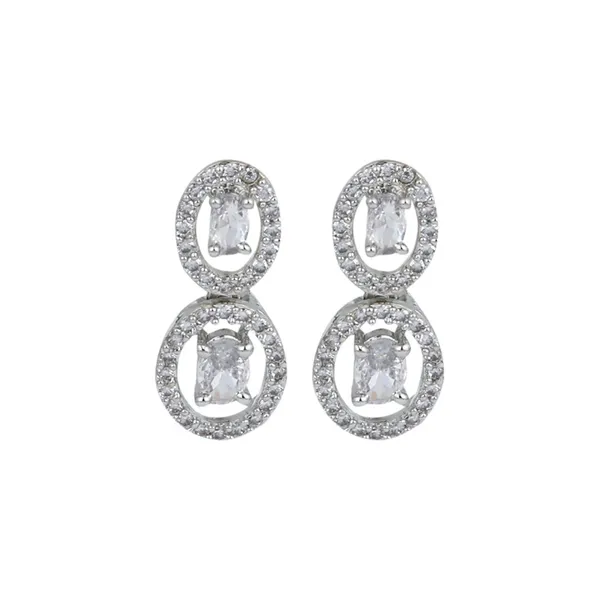 Rhodium_Plated_Oval_Drop_Earring_Silver