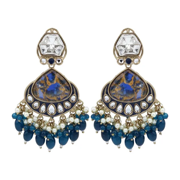 Gold_plated_two_tone_Drop_Earring