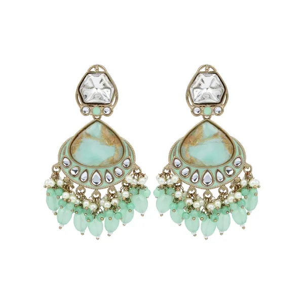 Gold_plated_two_tone_Drop_Earring