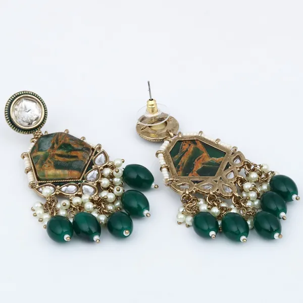 Gold_Plated_Two_Tone_Geometric_Stone_Drop_Earring