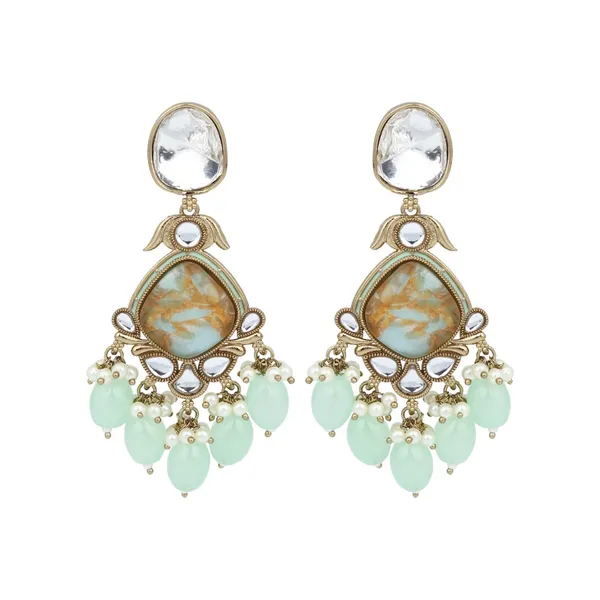 Gold_plated_two_tone_Pear_shaped_stone_drop_earring