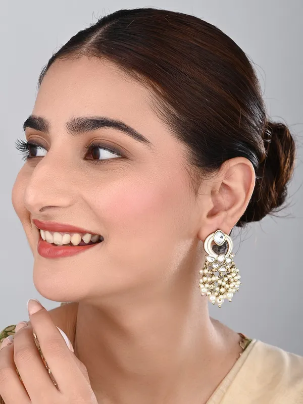 Gold-Plated_Meenakari_Stud_Earrings_with_Kundan_&_Pearl_Cluster_drops