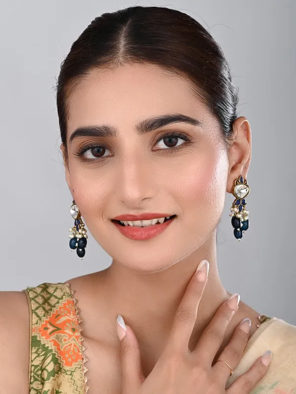 Gold_Plated_Kundan_&_Pearl_Drop_Earrings