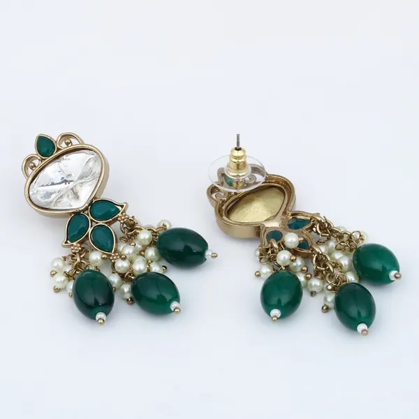 Gold_Plated_Kundan_&_Pearl_Drop_Earrings