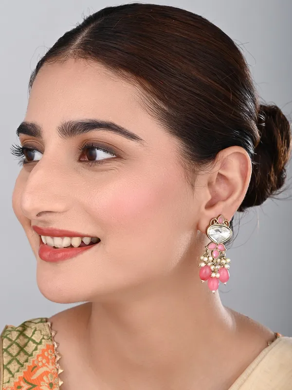 Gold_Plated_Kundan_&_Pearl_Drop_Earrings