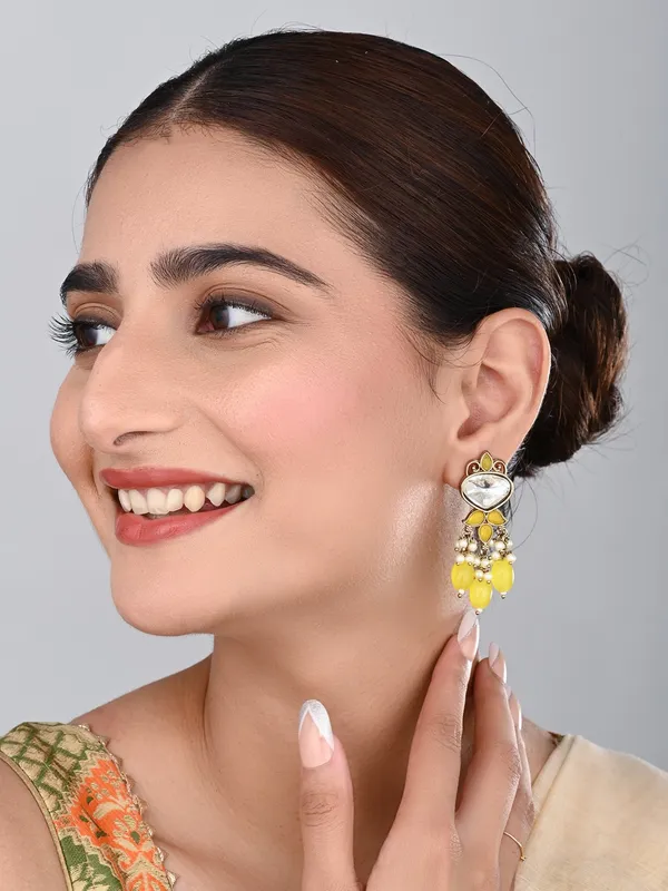 Gold_Plated_Kundan_&_Pearl_Drop_Earrings