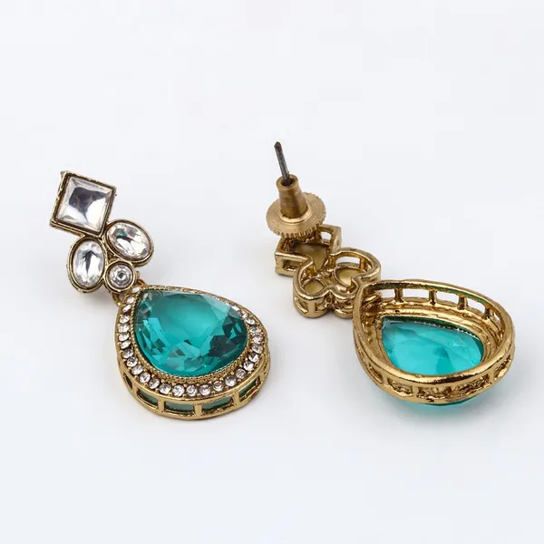 Gold-Toned_Teardrop_Kundan_Crystal_Drop_Earrings_for_Women