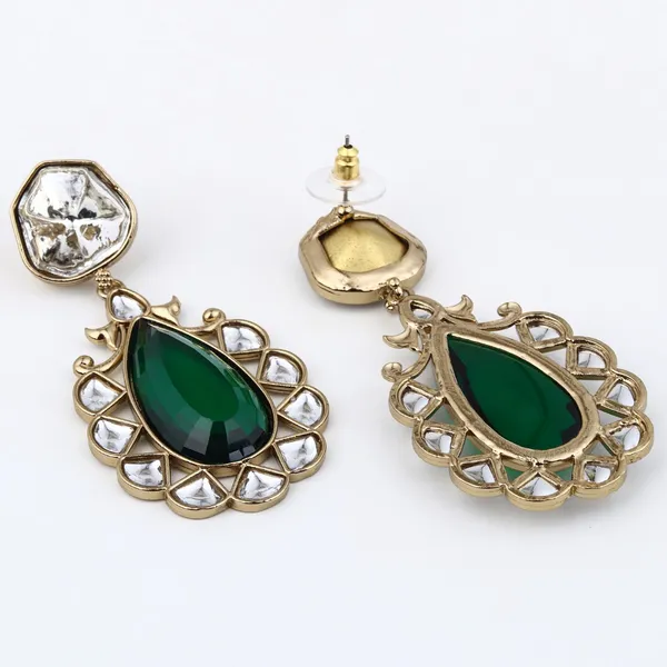 Gold-Plated_Kundan_Teardrop_Earrings_for_Women