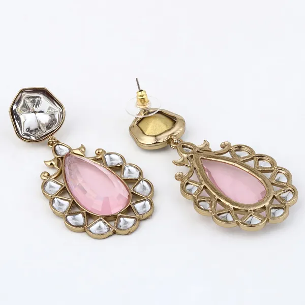 Gold-Plated_Kundan_Teardrop_Earrings_for_Women