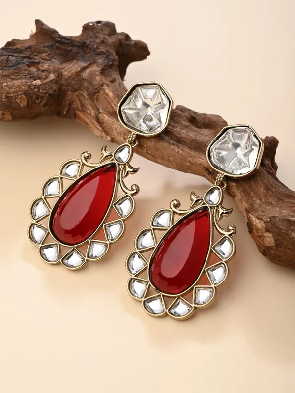 Gold-Plated_Kundan_Teardrop_Earrings_for_Women