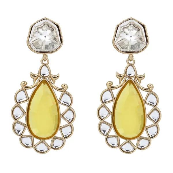 Gold-Plated_Kundan_Teardrop_Earrings_for_Women