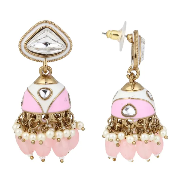 Enamelled_Jhumka_Earring