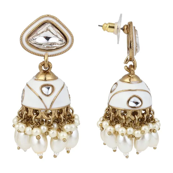 Enamelled_Jhumka_Earring