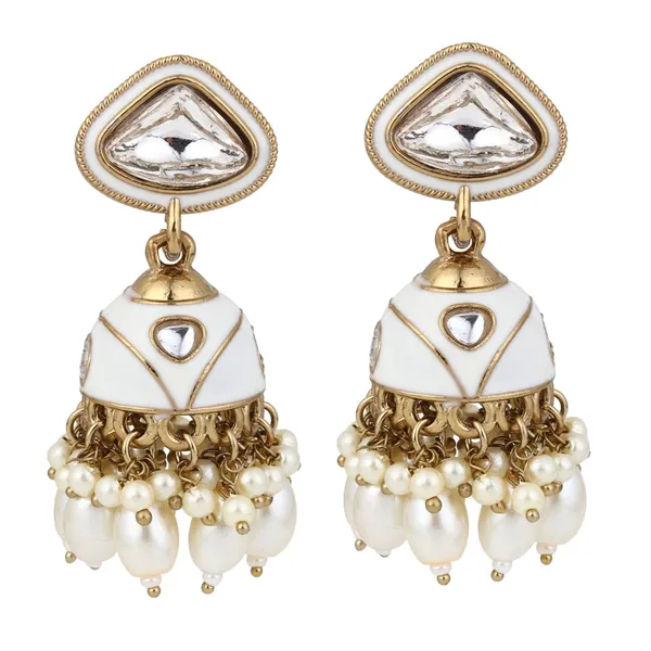 Enamelled_Jhumka_Earring