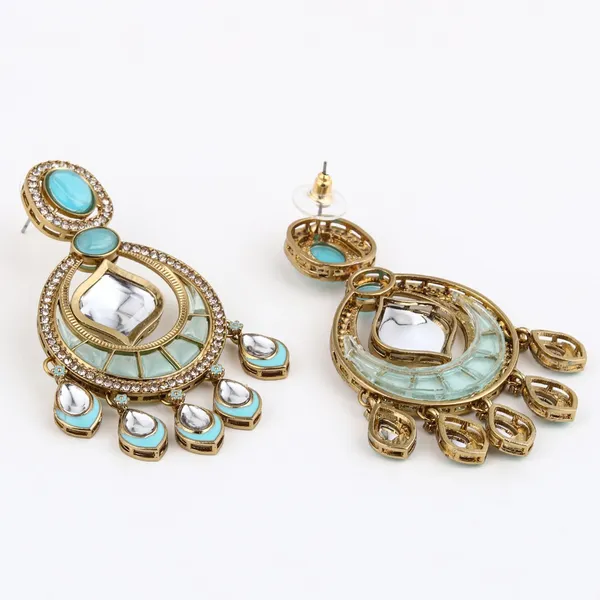 Gold_Toned_Kundan_Chandbali_Earrings_With_Teardrop_Danglers