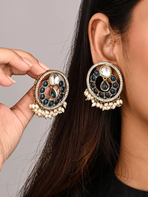 Regal_Kundan_Pearl_Chandbali_Earrings