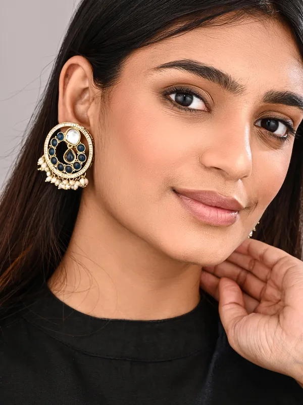 Regal_Kundan_Pearl_Chandbali_Earrings