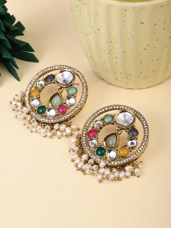 Regal_Kundan_Pearl_Chandbali_Earrings