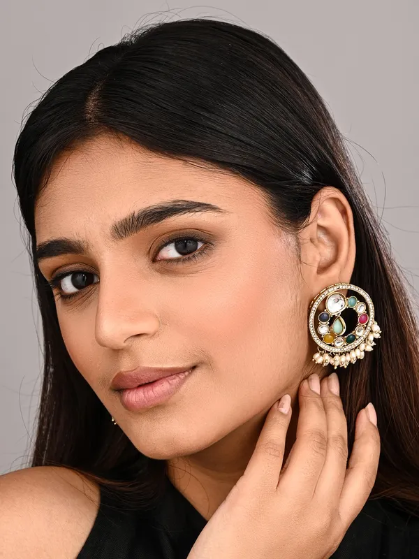 Regal_Kundan_Pearl_Chandbali_Earrings