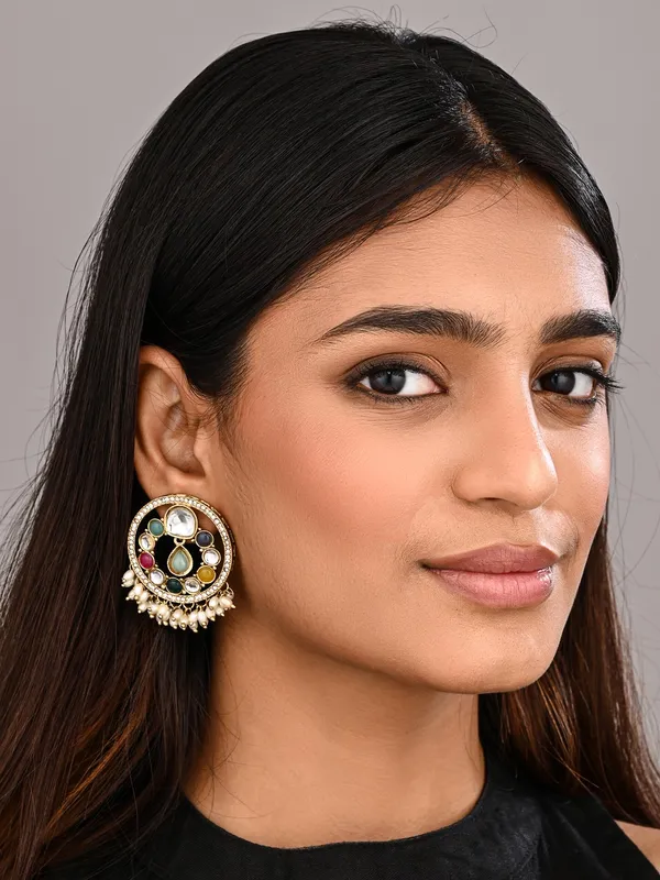 Regal_Kundan_Pearl_Chandbali_Earrings