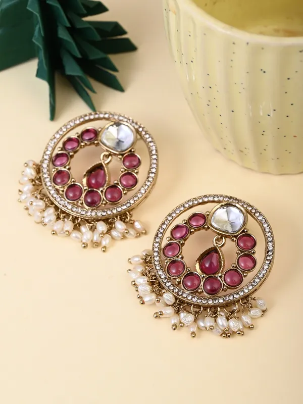 Regal_Kundan_Pearl_Chandbali_Earrings