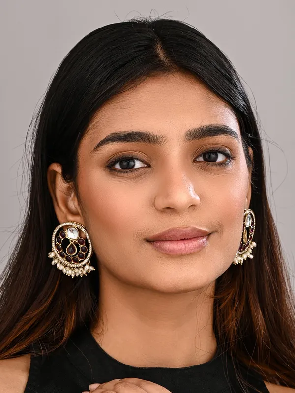 Regal_Kundan_Pearl_Chandbali_Earrings