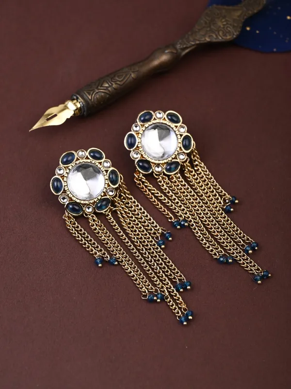 Kundan_Tassel_Drop_Earrings