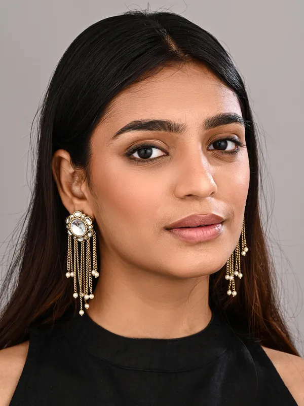 Kundan_Tassel_Drop_Earrings