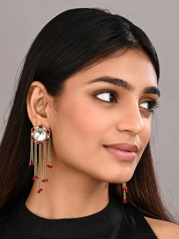 Kundan_Tassel_Drop_Earrings